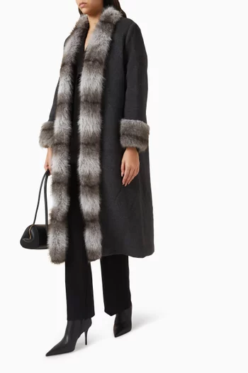 Anouk Yve Coat in Wool