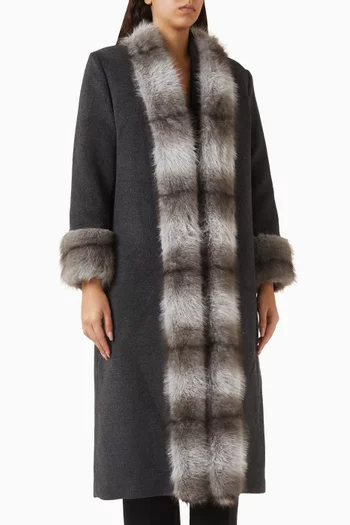 Anouk Yve Coat in Wool