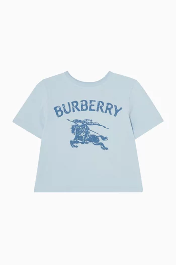 Logo-print T-shirt in Cotton