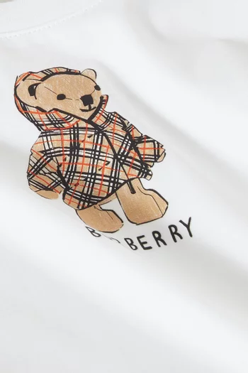 Puffer Bear T-shirt in Cotton