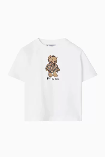 Puffer Bear T-shirt in Cotton