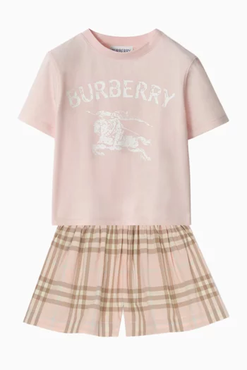 Logo-print T-shirt in Cotton