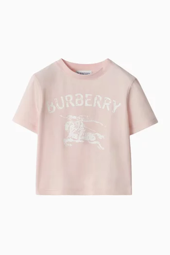 Logo-print T-shirt in Cotton