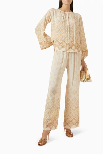 بلوزة بيجونيا فيسكوز