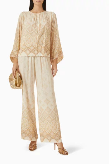 بنطال بيجونيا فيسكوز