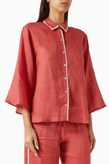 قميص ماريغولد كتان