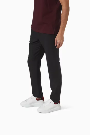 Oversized Sneakers in Leather