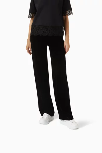 سنيكرز ضخم مزين بحلي جلد