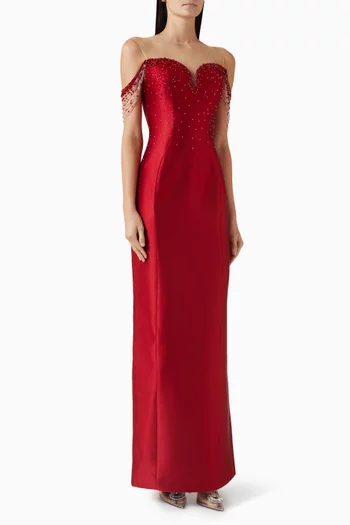 فستان سهرة سيليست تفتا