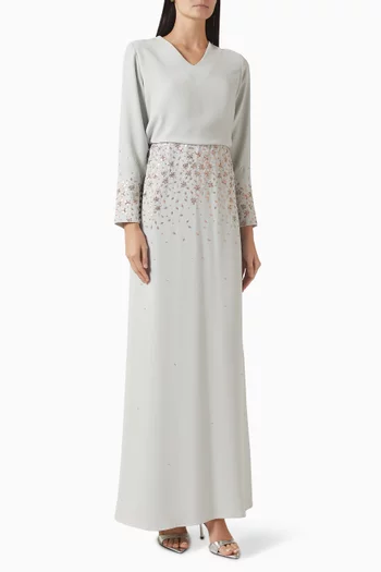Embellished Maxi Dress