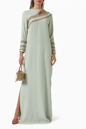 Embellished Maxi Dress