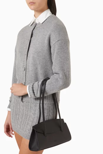 حقيبة كتف كارولين جلد نباتي