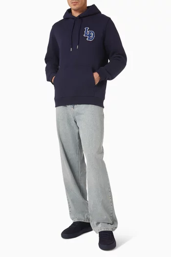 Brady LD Patch Hoodie in Cotton