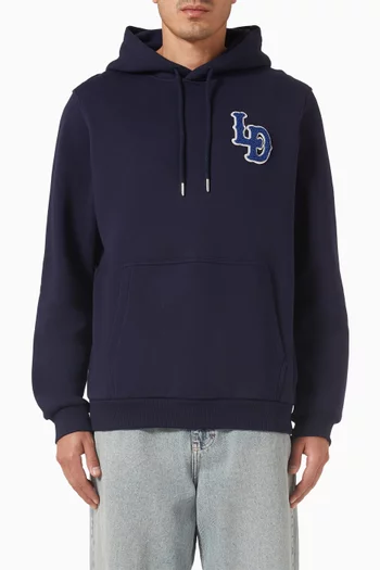 Brady LD Patch Hoodie in Cotton