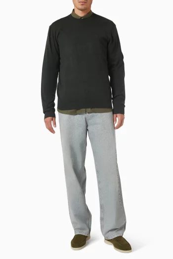 سترة جريسون صوف مارينو منسوج