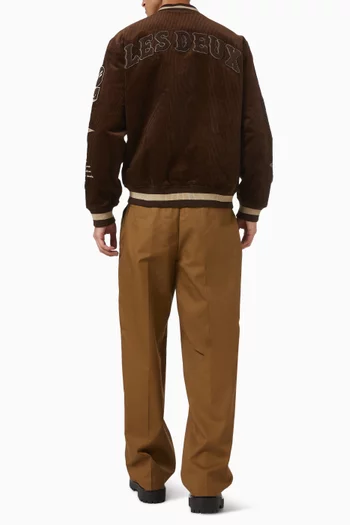 Varsity Jacket in Corduroy