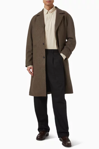 Nicko Coat in Wool-blend