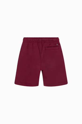 Monotype-print Sweatshorts