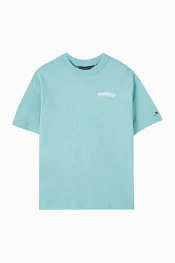 Puff Print T-shirt in Cotton-jersey