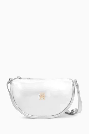 Logo Moon Crossbody Bag