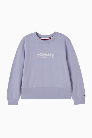 Logo-print Sweatshirt in Cotton