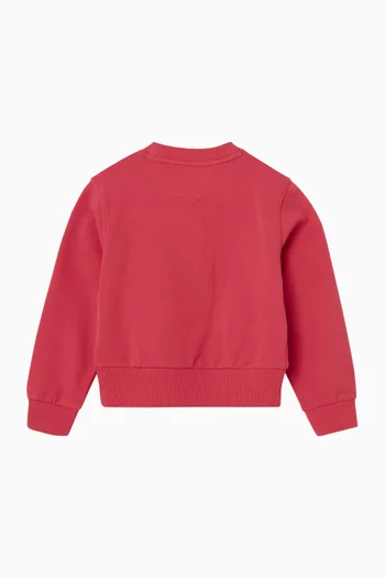 Logo-print Sweatshirt in Cotton