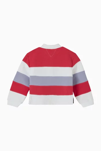 Colourblock Polo T-shirt