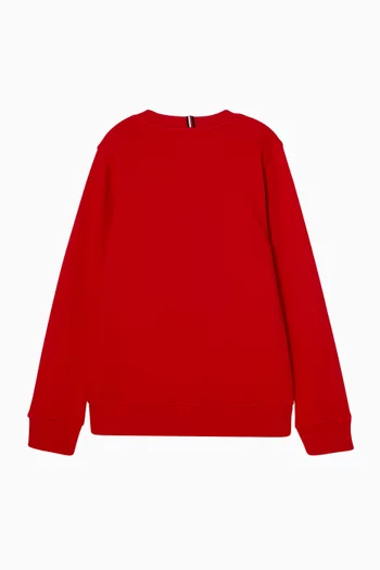 سويت شيرت بشعار العلم 