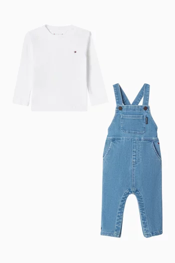 طقم بنطال دنغري دينم