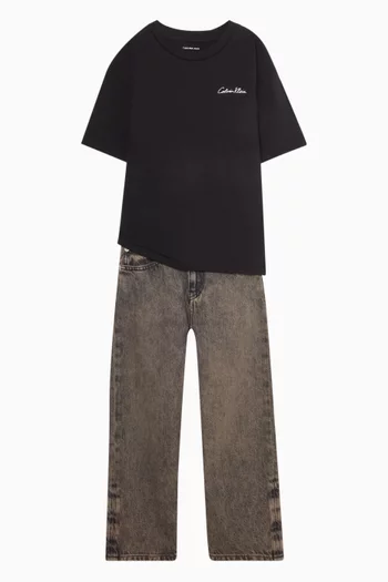 Polaroid Logo T-shirt in Cotton