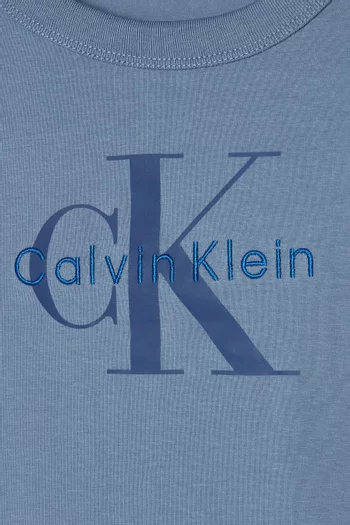 Monologo T-shirt in Cotton