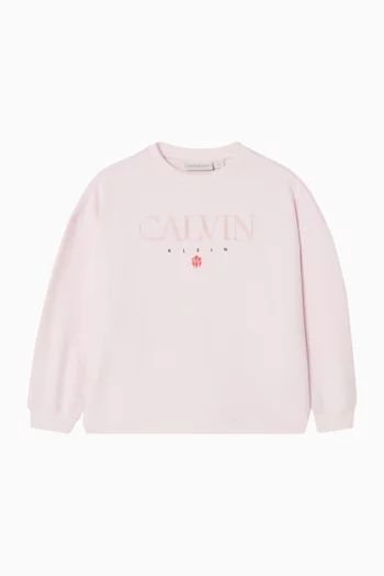 Logo Sweatshirt in Cotton-blend