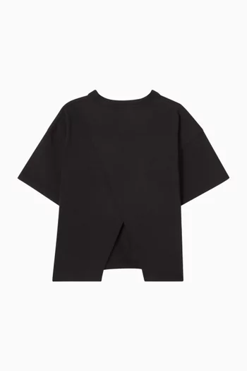 Boxy Folded Back T-shirt