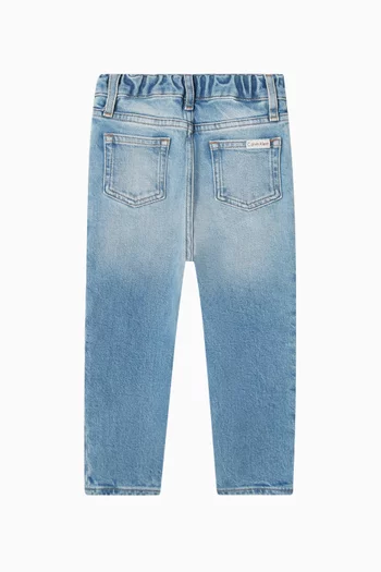 Straight-cut Jeans in Denim