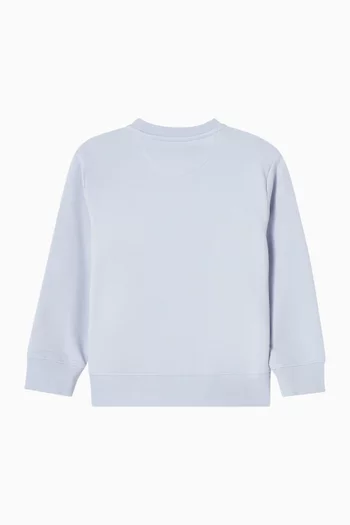 Monologo Sweatshirt in Cotton