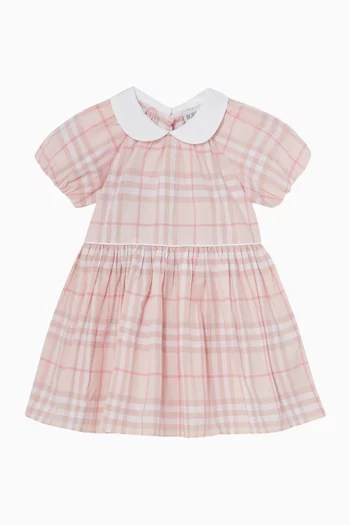 Aria Check-print Dress