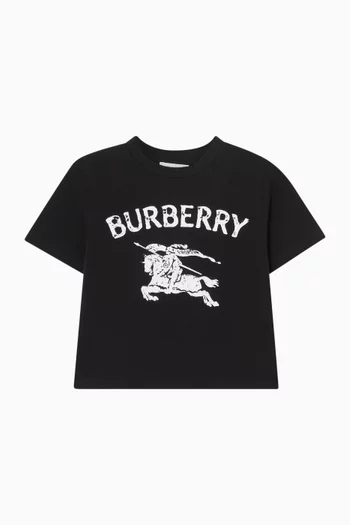 Logo-print T-shirt in Cotton