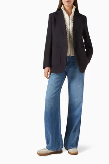 Upstate Dickey in Cable-knit