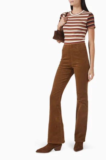 Pruitt Striped T-shirt in Stretch-cotton