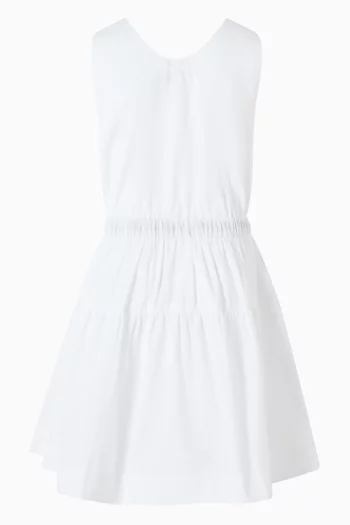 Raven Check-trim Dress