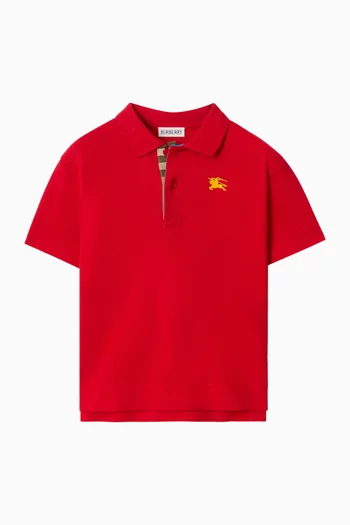 Polo Shirt in Cotton Piqué