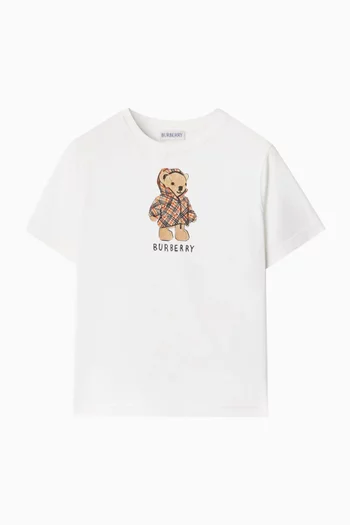 Puffer Bear T-shirt in Cotton