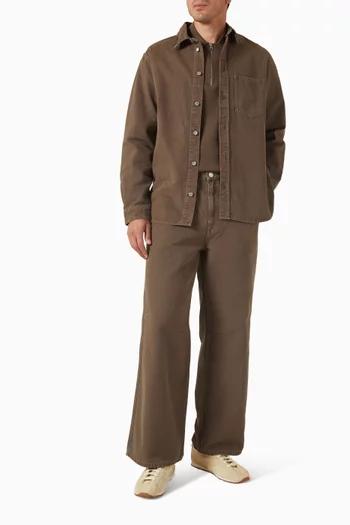 Sabruce Wide-leg Pants in Denim