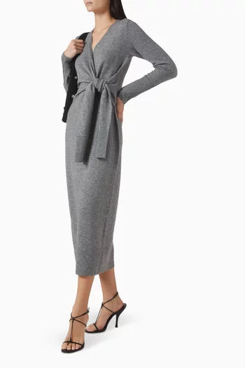 Salomez Maxi Dress in Knit