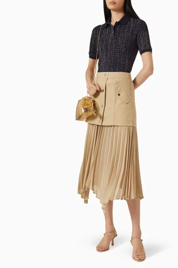 Benedetta Plaid Shirt in Viscose-blend