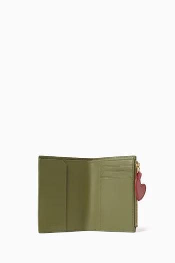 حافظة جواز سفر جلد مجدول