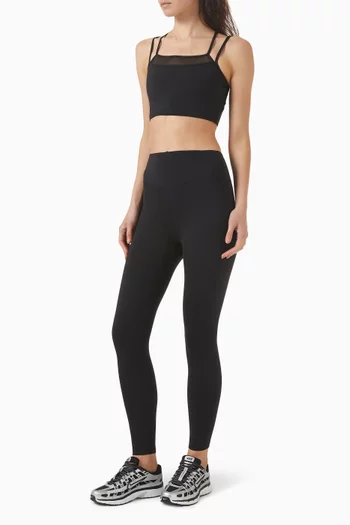 بلوزة كوبر قصيرة بنمط حمالة صدر