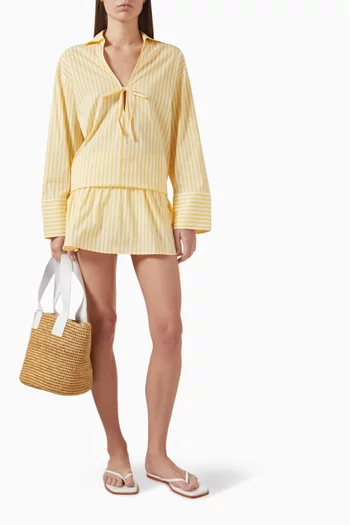 The Brinley Skirt in Cotton Blend