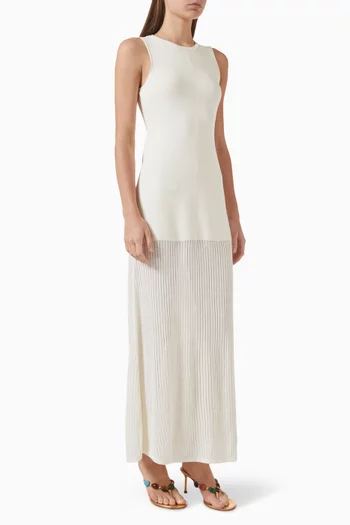 The Lucerne Dress in Viscose-blend Knit