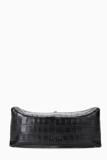 كلاتش إيف جلد بنقشة جلد التمساح